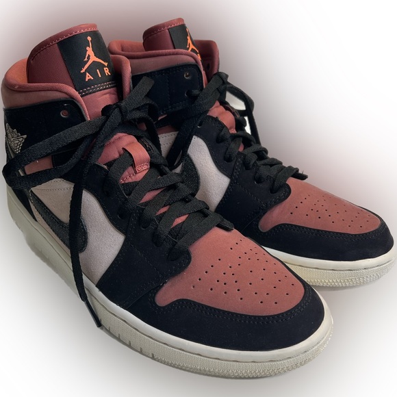 Nike Air Jordan 1 Mid Canyon Rust | Womens Sz US 10 | BQ6472-202 Unique Color - Picture 11 of 11